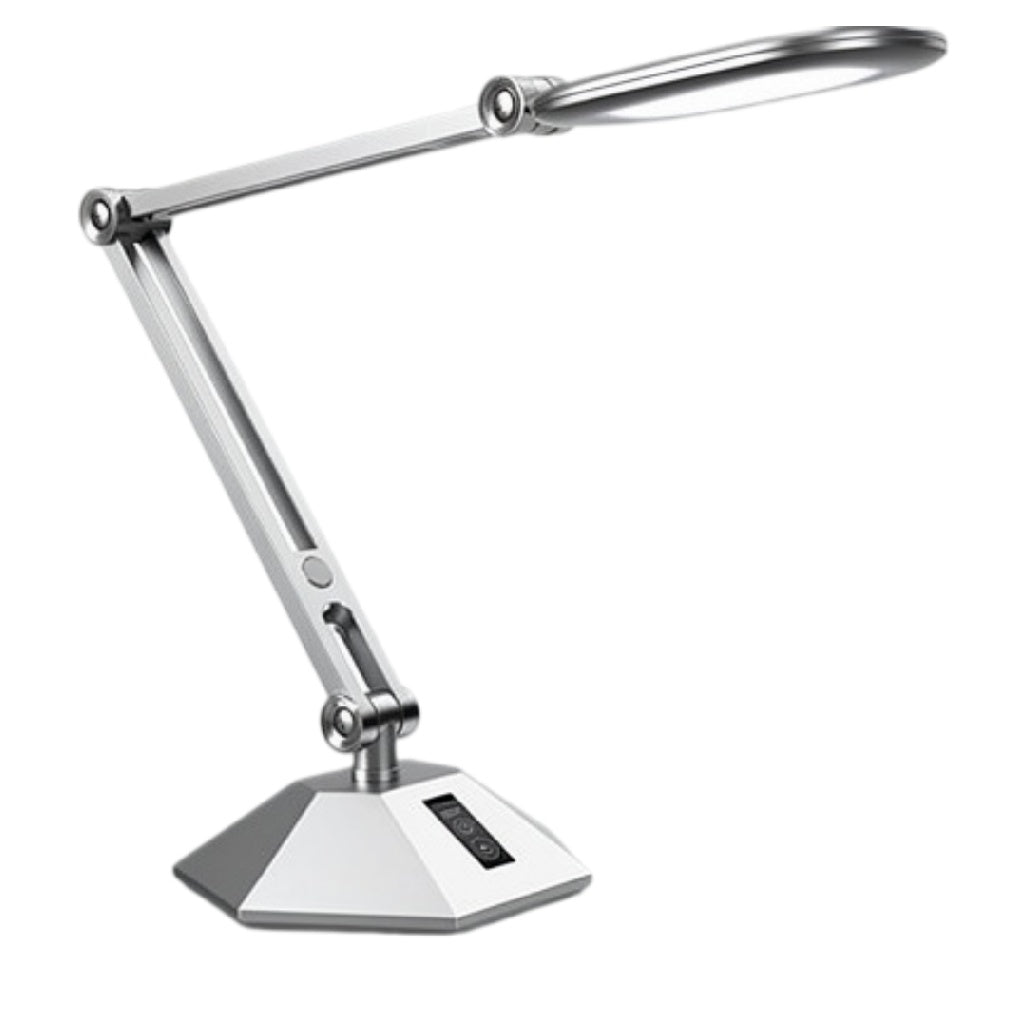 **Technische titel in het Nederlands:**
Moderne LED bureaulamp met verstelbare arm en aanraakbediening